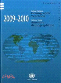Demographic Yearbook 2009-2010 / Annuaire demographique 2009-2010