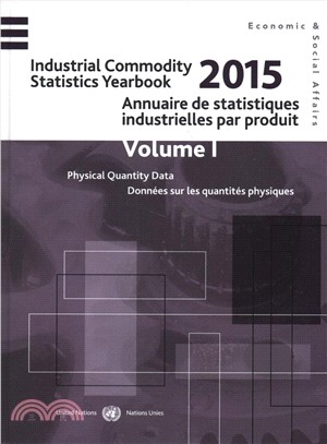 Industrial Commodity Statistics Yearbook 2015 ― Physical Quantity Data and Monetary Value Data