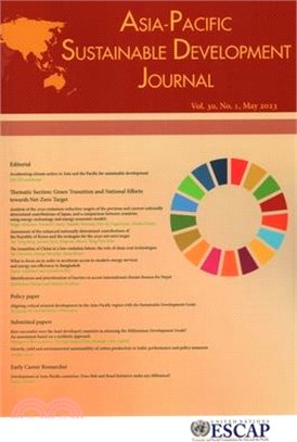 Asia-Pacific Sustainable Development Journal 2023: Issue No. 1
