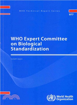 Who Expert Committee on Biological Standardization ― 60th Report