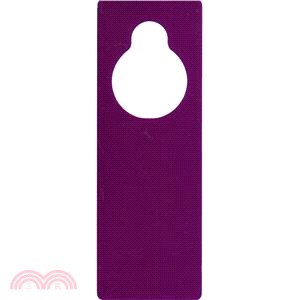 壓克力掛式門牌 紫