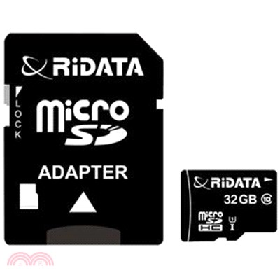 【RIDATA】MicroSD U1轉卡C10-32G