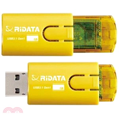 【RIDATA】HD18 隨身碟USB3.1 16G-黃