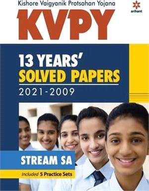 KVPY 13 Years Solved Papers 2021-2009 Stream SA