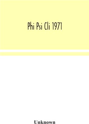 Phi Psi Cli 1971