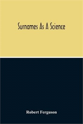 Surnames As A Science