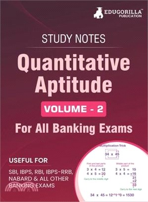 Quantitative Aptitude (Vol 2) Topicwise Notes for All Banking Related Exams A Complete Preparation Book for All Your Banking Exams with Solved MCQs IB