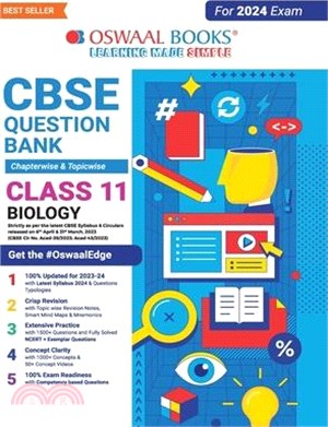 Oswaal CBSE Class 11 Biology Question Bank (2024 Exam)