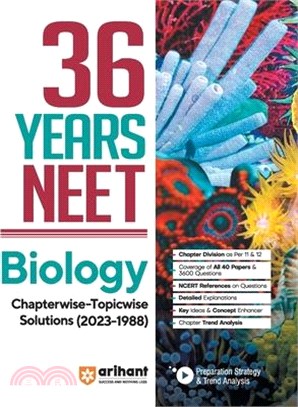 36 Years' Chapterwise Topicwise Solutions NEET Biology 1988-2023