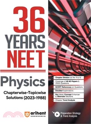36 Years' Chapterwise Topicwise Solutions NEET Physics 1988-2023