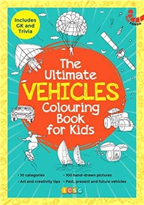 " The Ultimate Vehicle Colouring Book for Kids"