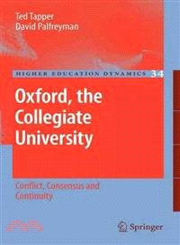 Oxford, the Collegiate University ─ Conflict, Consensus and Continuity