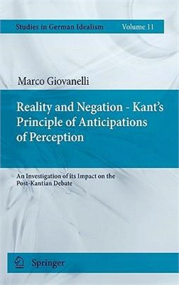 Reality and Negation - Kant's Principle of Anticipation of Perception