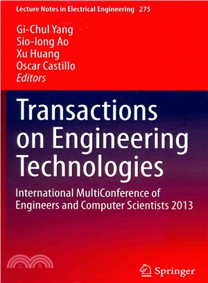 Transactions on Engineering Technologies ― International Multiconference of Engineers and Computer Scientists 2013
