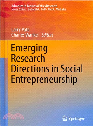 Emerging Research Directions in Social Entrepreneurship