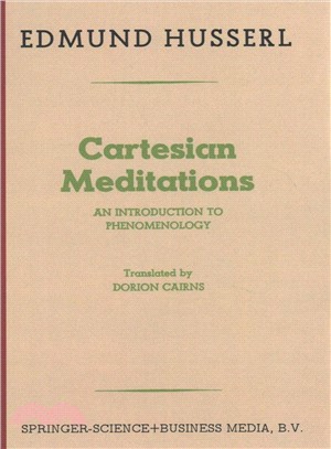 Cartesian Meditations ― An Introduction to Phenomenology