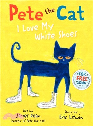 Pete the Cat I Love My White Shoes (1精裝+1CD) 韓國Two Ponds 版