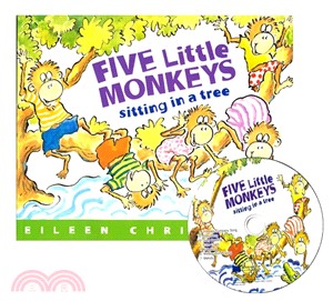 Five Little Monkeys Sitting in a Tree (1平裝+1CD)(韓國JY Books版) 廖彩杏老師推薦有聲書第14週
