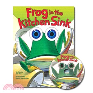 Frog in the Kitchen Sink (1硬頁書+1CD)(韓國JY Books版)