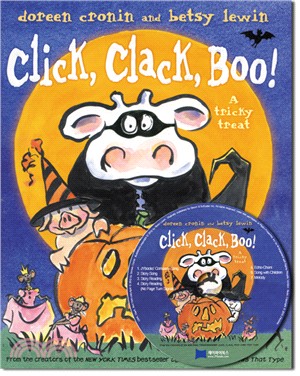 Click, Clack, Boo! A Tricky Treat (1精裝+1CD)(韓國JY Books版)