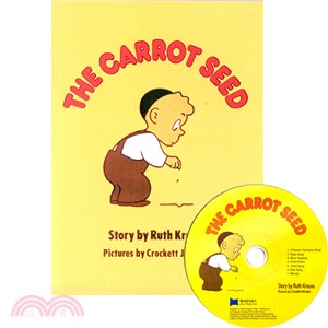 The Carrot Seed (1平裝+1CD)(韓國JY Books版) 廖彩杏老師推薦有聲書第2年第4週