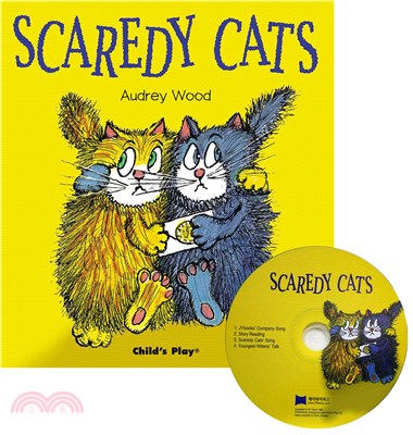Scaredy Cats (1平裝+1CD)(韓國JY Books版) 廖彩杏老師推薦有聲書第2年第2週
