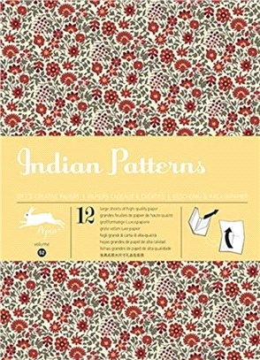 Indian Patterns：Gift & Creative Paper Book Vol. 52