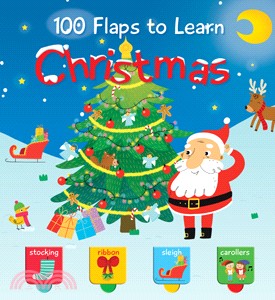 100 Flaps to Learn Christmas (硬頁翻翻書)