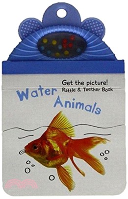 My Little Rattle And Teether Book: Water Animals