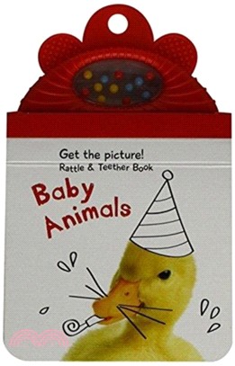 My Little Rattle And Teether Book: Baby Animals