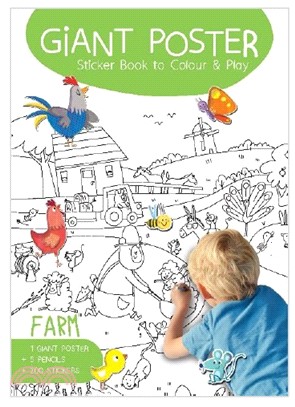 Farm (Giant Poster Colouring Book)