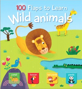 100 Flaps To Learn: Wild Animals