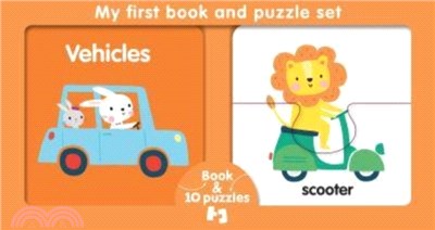 My First Book & Puzzle Set: Vehicles