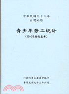 中華民國九十三年台灣地區青少年勞工統計