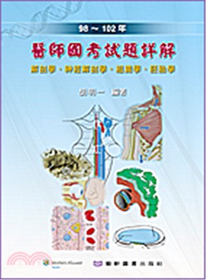 98～102年醫師國考試題詳解：解剖學、神經解剖學、組織學、胚胎學