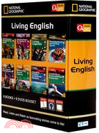 National Geographic: Living English (8 Books + 8 DVDS Boxset)National Geographic 英語閱讀影音套書