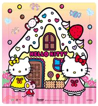 Hello Kitty糖果屋（16片拼圖）