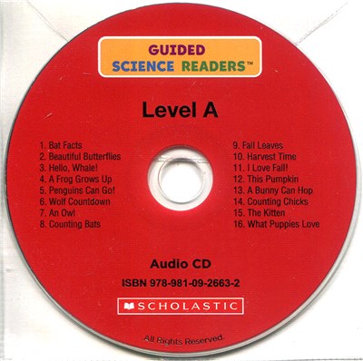 Guided Science Readers: Level A Audio CD