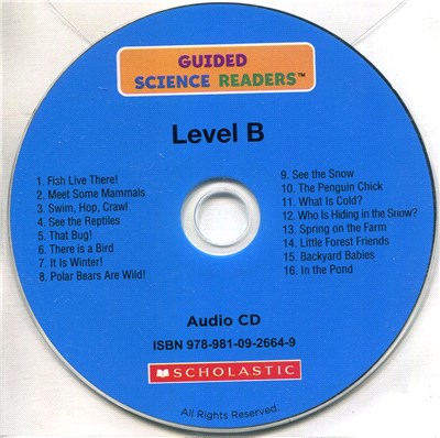 Guided Science Readers: Level B Audio CD