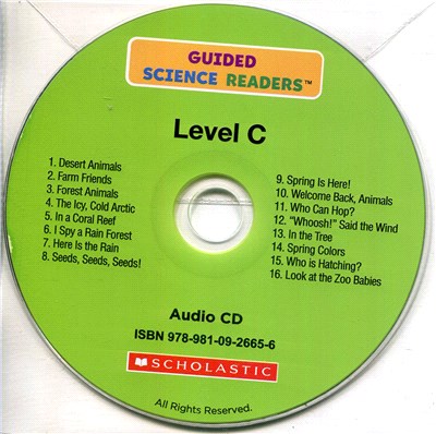 Guided Science Readers: Level C Audio CD