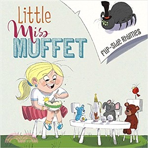 Little Miss Muffet flip-side rhymes /