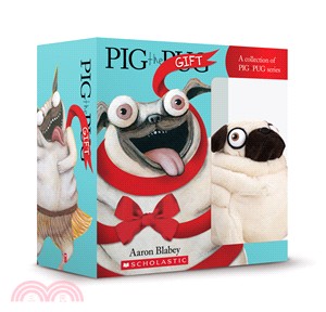 Pig the Pug Gift Set (4Books + CD +玩偶)