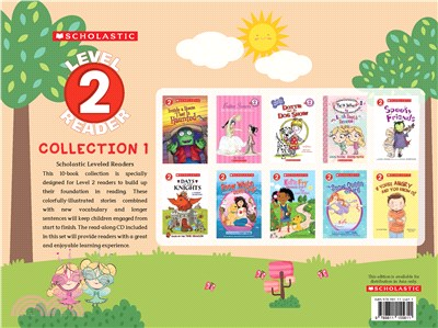 Scholastic Leveled Readers: Level 2 Collection 1 (10 Books)