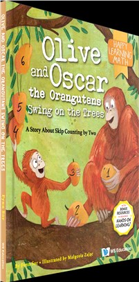 Olive and Oscar the Orangutans Swing on the Trees: A Story About Skip Counting by Two