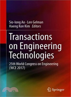 Transactions on Engineering Technologies ― 25th World Congress on Engineering, 2017