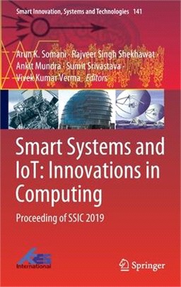 Smart Systems and Iot - Innovations in Computing ― Proceeding of Ssic 2019