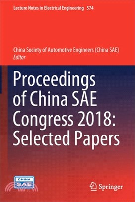 Proceedings of China Sae Congress 2018: Selected Papers