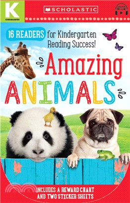Scholastic Leveled Readers: Kindergarten Reader Box Set: Amazing Animals (16 Books with audio on StoryPlus)(附音檔)