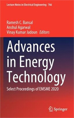 Advances in Energy Technology: Select Proceedings of Emsme 2020