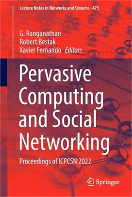 Pervasive Computing and Social Networking: Proceedings of Icpcsn 2022